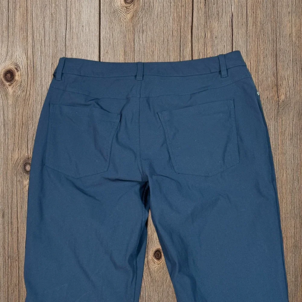 Lululemon ABC Pant Classic Fit Navy‎ Blue Mens Sz 33 x 25
